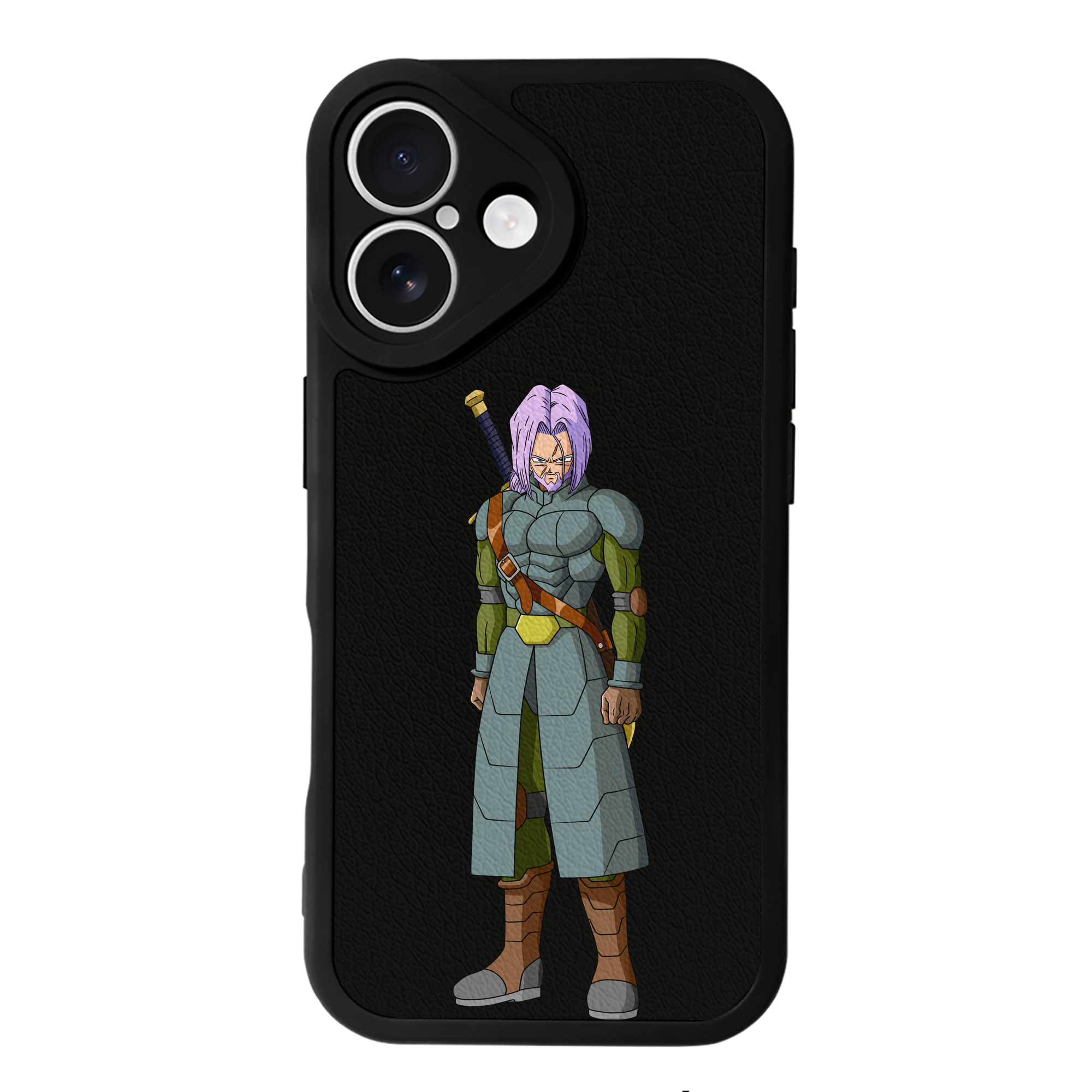 （画像用） ドラゴンボール DRAGON BALL 【iPhone 16シリーズ対応】シリコンスマホケース（レザー調） 材質：シリコン